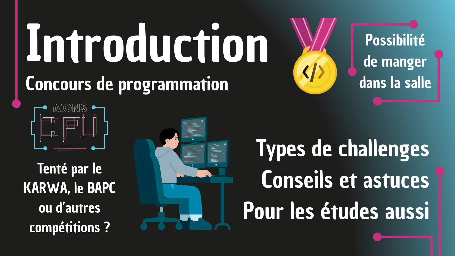 Introduction aux concours